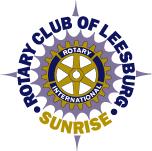 Leesburg Sunrise Rotary Logo